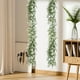 thumbnail image 1 of Vides de flor de gypsophila blanca simulada de rattan, enredaderas decorativas de flores falsas para tuberías de acondicionamiento, techo de salón, rattan de eucalipto retorcido de plástico, 1 of 6