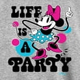 thumbnail image 3 of Disney - Mickey & Friends - Minnie Mouse - Life is a Party - Toddler And Youth Long Sleeve Graphic T-Shirt, 3 of 5