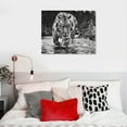 thumbnail image 5 of COMIO  Animal Tiger Black and White Poster Canvas Wall Art Prints for Wall Decor Room Decor Bedroom Decor Gifts Frame-Style, 5 of 5