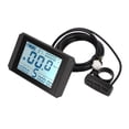 thumbnail image 1 of Electric Bike LCD Display, Simple Installation Electric Bike Display Long Lasting Lightweight  for 22.2mm Handlebar, 1 of 7
