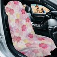 thumbnail image 2 of FOR U DESIGNS Cherry Blossom Print Automotive Seat Covers Multifunctional Car Towels, Yoga Mat Towel, Washable Universal Fit Seat Protector for Front Seats, 2 Pack, 2 of 7