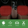 thumbnail image 4 of 3PCS Car Seat Cushion for Front and Back Seat 3D Soft Breathable Auto Seat Cover Comfort Non-Slip Rubber Bottom Car Seat Protector Pad, 4 of 5