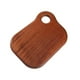 thumbnail image 3 of Tabla de cortar de madera Tabla de quesos, portátil, bandeja para servir alimentos Bandeja para servir queso Bloque para cortar fruta Filete Queso Pan Ébano S, 3 of 8