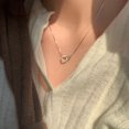 thumbnail image 5 of Lerpwige Silver Plated Minimalist Necklace For Everyday Wear Stackable Fashion Accessory, 5 of 13
