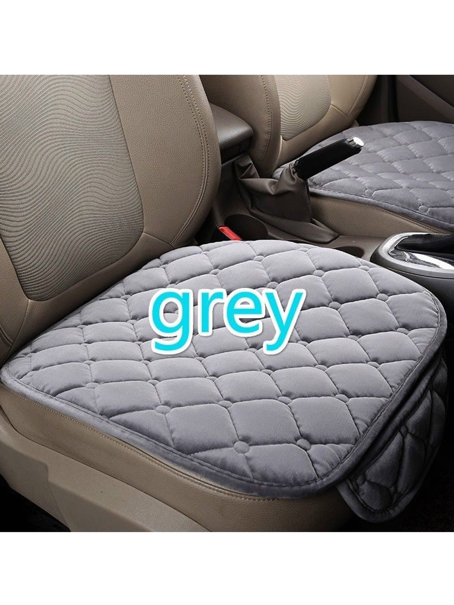 Pudcoco Universal Car Seat Cover Breathable Pu Leather Pad Mat