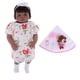 thumbnail image 2 of Muñeca de bebé afroamericana perfecl 22 pulgadas silicona recién nacido, 2 of 8