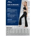 thumbnail image 6 of Nirlon Bootcut Yoga Pants - Wide Leg Pants, Dressy Flare Leggings For Women, 6 of 7