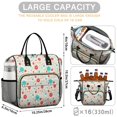 thumbnail image 5 of Pioneer Flower Floral Print Pattern Womens Lunch Box for Work,Insulated Large Lunch Bag,Leakproof Adult Lunch Bag for Work,Beach,Travel,Picnic,Camping, 5 of 6