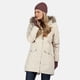 thumbnail image 2 of Regatta - Parka Serleena II de Piel Sintética Invierno para Mujer (Vainilla Claro) Regatta UTRG5742_lightvanilla, 2 of 6