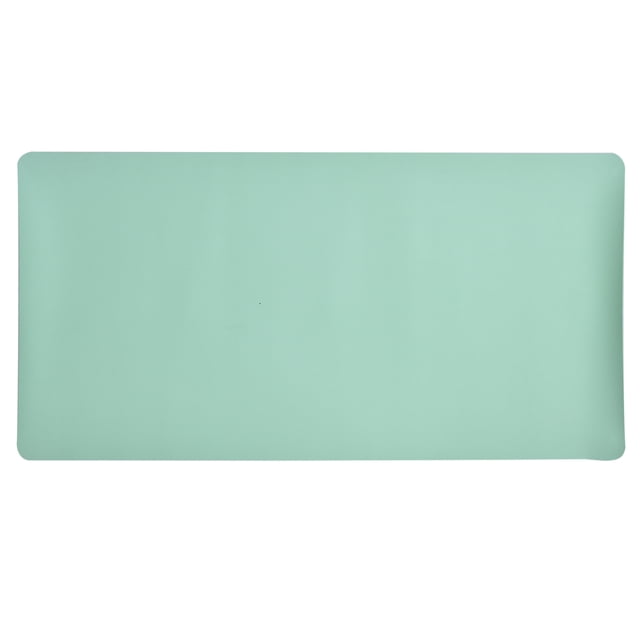 Protector de escritorio de cuero, impermeable, antideslizante, resistente al aceite, resistente a altas temperaturas, alfombrilla para ratón