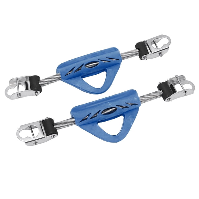 M Buder 2PCS Correa de Resorte para Aleta de Buceo Acero Inoxidable Doble Uso Talla M Azul (33 cm / 13 inches)