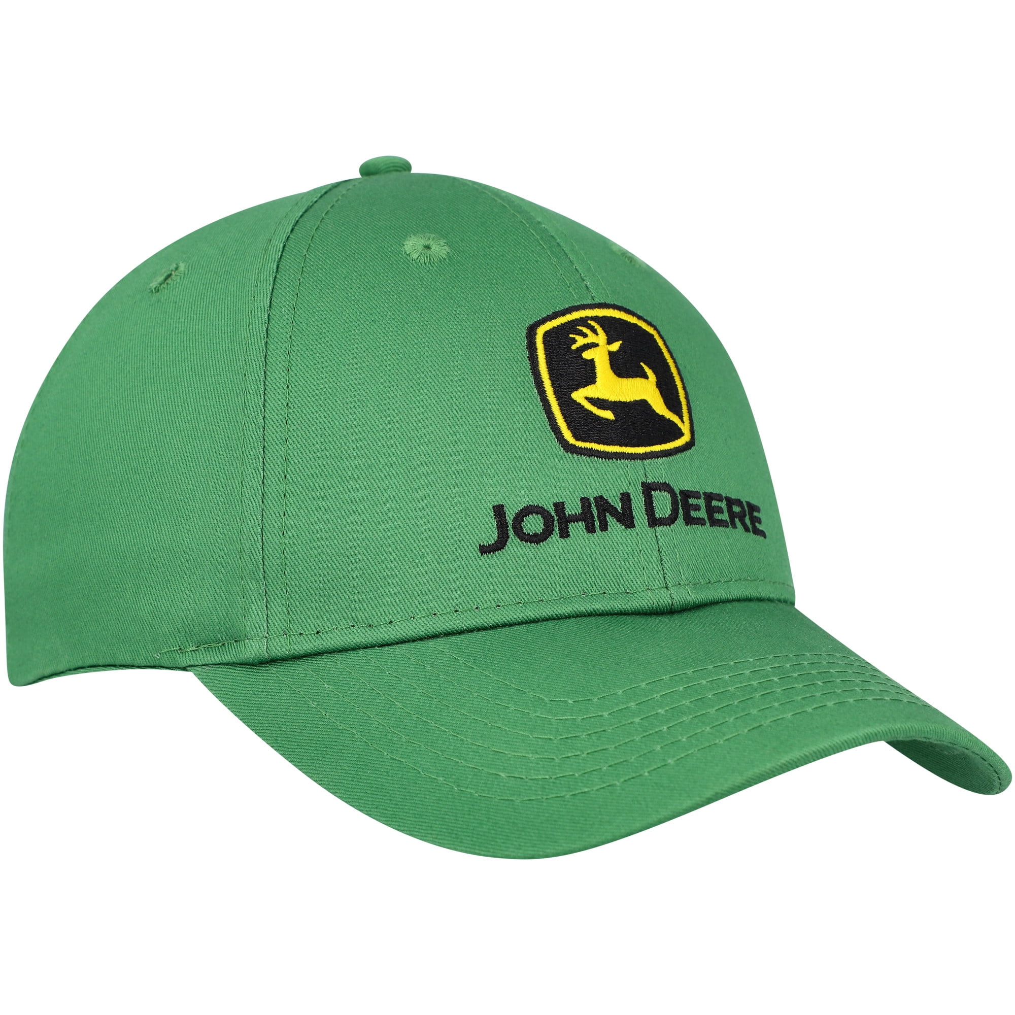 Men's Top of the World Green John Deere Classic Twill Adjustable Hat - OSFA