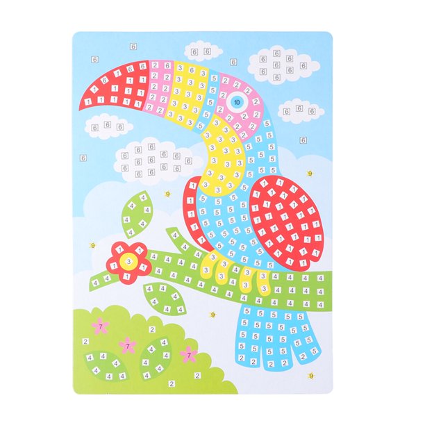 EeaseMX Pegatinas de mosaico EVA 3D con puntos, manualidades ...