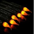 thumbnail image 4 of 6X Real Wax Pillar Taper Candle Primitive Drip Candles Flameless Flickering LED Lights Dipped Battery Operated Halloween Wedding Party, 4 of 5