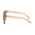 thumbnail image 7 of Women's Oversized Square Sunglasses - Champagne Frame / Brown Lens, 7 of 7