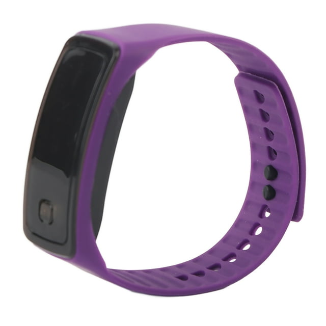 Reloj deportivo LED con correa de silicona, esfera digital de 12 horas, pantalla electrónica, reloj de pulsera