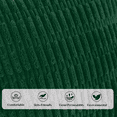 thumbnail image 3 of Sanmadrola Throw Pillow Covers 18x18 inch Set of 2 Corduroy Decorative Pillow Cases Couch Pillows Soft Boho Striped Cushion Cases Set for Sofa Living Room Couch Bedroom Car, Dark Green, 3 of 6