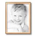 thumbnail image 2 of ArtToFrames 11" x 14" Gold And Stained Brown Picture Frame, 11x14 inch Gold Wood Poster Frame (WOM-4766), 2 of 7