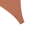 thumbnail image 2 of Tanga de tiro bajo, transpirable, sin costuras, de secado rápido, suave, de cintura fina, bragas, ropa interior para mujeres y niñas, color rojo coral XL, 2 of 5