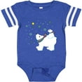 thumbnail image 3 of Inktastic Christmas Polar Bear and Cub with a star Boys or Girls Baby Bodysuit, 3 of 5
