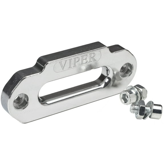 MotoAlliance VIPER ATV/UTV Aluminum Hawse Fairlead for Synthetic Rope 4.875" x 3" pattern