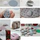 thumbnail image 3 of Botones de plástico redondos base de 100 piezas para manualidades de botones de tela DIY 15/35mm, 3 of 9