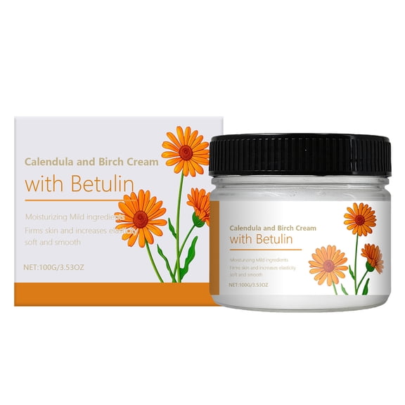 Calendula Cream, Calendula Birch Cream (with Betulin), Moisturizing Firming Cream, Suitable for Dry Skin