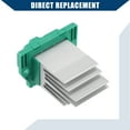 thumbnail image 4 of Resistor del Motor del Ventilador HVAC Unique Bargains No.972351U000 con AUTO para Kia Soul 10-17 Interior de Metal Duradero 1 Pcs Tono Plateado, 4 of 7