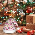 thumbnail image 6 of Salouo Strawberry And Cheery for Adult Christmas Hat Xmas Holiday Hat Santa Hat for Women & Men Festive Headwear Accessories Fit for Christmas/ New Year/Holiday/Party,1PC, 6 of 6
