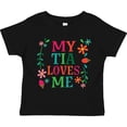 thumbnail image 3 of Inktastic My Tia Loves Me Niece Girls Toddler T-Shirt, 3 of 5