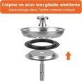 thumbnail image 4 of 2PCS 78mm Universal Kitchen Sink Stopper Stainless Steel Sink Strainer, 4 of 15
