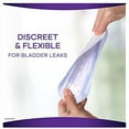 thumbnail image 4 of Always Discreet, Incontinence & Postpartum Liners For Women, Size 2, Very Light Absorbency, Long Length, 44 Count X 3 Packs (132 Count Total), 4 of 5