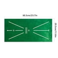 thumbnail image 2 of Golf Training Mat Portable Swing Detection Batting Trace Divot Board Thick Driving Range Practice Marks Pad Accessories Home Office Backyard, 2 of 7