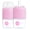 Pastel Pink, variant on PopYum 5oz Anti-Colic Formula Making / Mixing / Dispenser Baby Bottle
