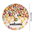 thumbnail image 3 of zhangmingg Welcome Mat Round Absorbent Non- Floor Rug for Home Holiday Seasonal Doormat, 3 of 8
