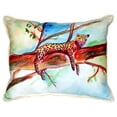 thumbnail image 3 of Betsy Drake ZP283 Leopard Indoor & Outdoor Throw Pillow- 20 x 24 in., 3 of 3