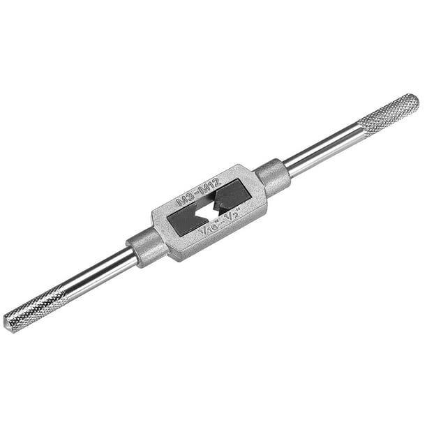 Uxcell Metric M3M12 1/16" 1/2" (UNC/UNF) Adjustable Tap Wrench