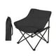 thumbnail image 4 of Silla plegable para acampar Colamx con bolsa de almacenamiento y bolsillo resistente Negro, 4 of 8