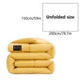 thumbnail image 3 of Openpig Soft Washed Microfiber Duvet Insert - Great For Summer Spring Fall Enhanced Warmth For All Seasons - Lightweight Yet Insulating Comforter Core, 3 of 6