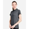 thumbnail image 2 of tasc TW938 Women's Air Lightweight Polo-Black Heather-XS, 2 of 6