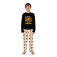thumbnail image 4 of Funny Thanksgiving Matching Family And Dog Pajamas, Chaos Thanksgiving Pajama Set, Standard And Plus Sizes, 4 of 7