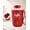 Red, variant on Coffee Vacuum Flask, 1 Count Portable Coffee Cup with Lid & Handle, Stainless Steel Insulated Water Bottle for Home, Office, and Outdoor Use, Insulated Travel Drinkware, Coffee Mugs (Purple, Standard