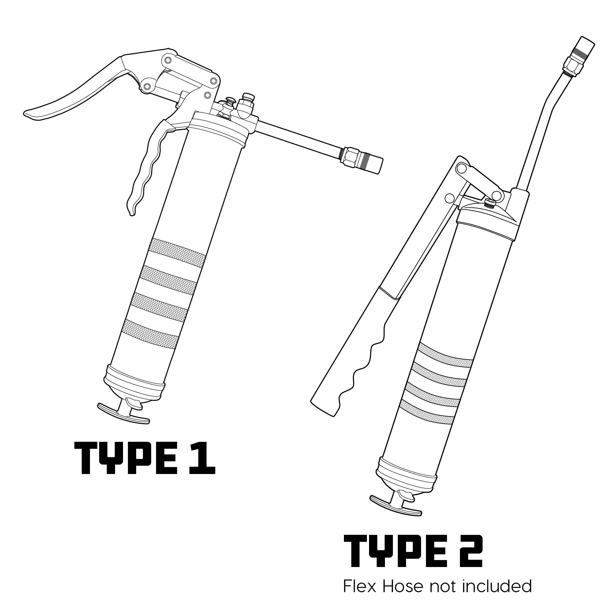 Powerbuilt Mini Pistol Grip Grease Gun - 648755