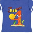 thumbnail image 4 of Inktastic I'm O-fish-ally Four Cute Puffer Fish Fourth Birthday Boys or Girls Toddler T-Shirt, 4 of 5