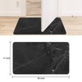 thumbnail image 2 of Color&Geometry Bathroom Rug - Black Non-Slip Quick-Dry - 17x30 Door Mat for Showers Bathrooms and Vanities, 2 of 6