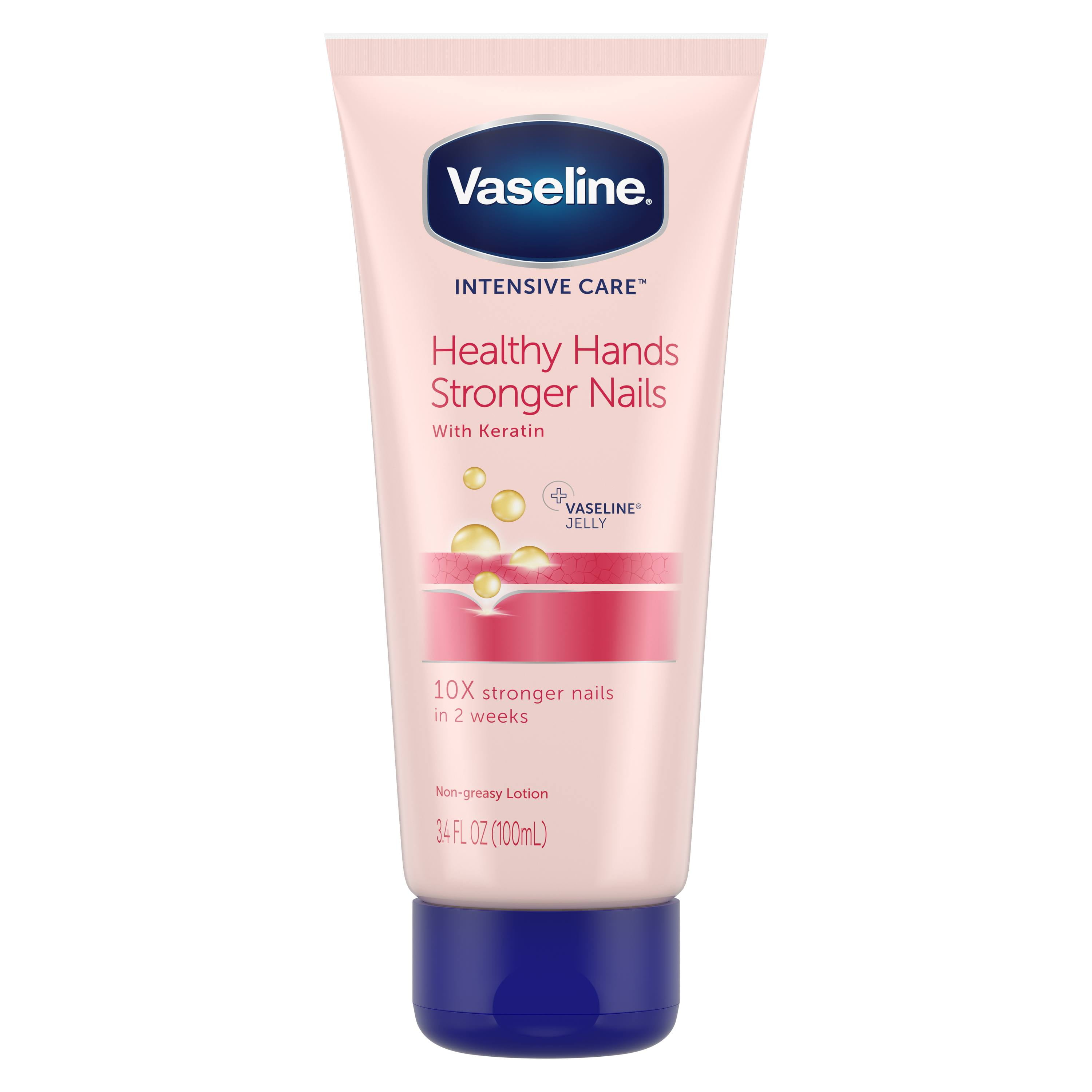 Vaseline Intensive Care Healthy Hands & Stronger Nails lotion, 3.4 Fl. Oz