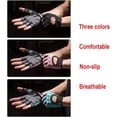 thumbnail image 6 of Workout Gloves, Breathable, Non-Slip, Silica Gel Grip, Exercise Gloves, Men and Women for Weightlifting,Yoga, Dumbbell, Bodybuilding, Sport, Black, 6 of 8