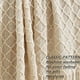thumbnail image 2 of CREVENT Home Decor Rústico Sofá Silla Cama Manta, Suave, Cálida y Ligera en Primavera Verano (50''X60'' Beige/Marfil), 2 of 5