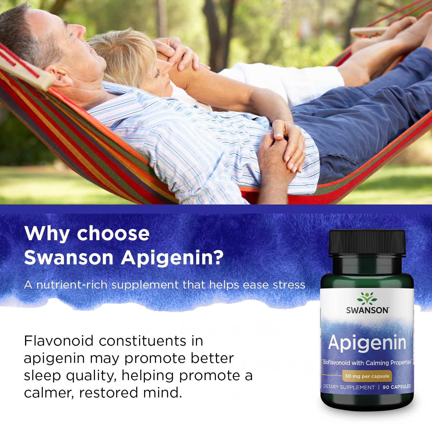 Swanson Apigenin - Natural Supplement Promoting Prostate Health - Bioflavonoid Supplement Supporting Glucose Metabolism & Nervous System Health - (90 Capsules, 50mg Each) - image 5 of 5