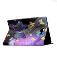 thumbnail image 6 of SaniMore Stand Case for Samsung Galaxy Tab A 10.1 2019 (SM-T510/T515), PU Leather Anti-scratch [Auto Wake/Sleep Slot Holder Anti-slip Strip Kickstand] Stylish Pattern, A-Butterfly, 6 of 8